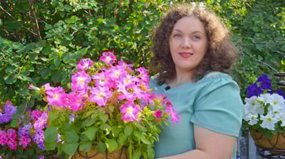 Раскрыт секрет, как сформировать петунию «шариком»