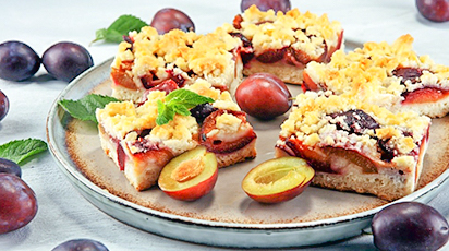 Сливовый пирог: пошаговый рецепт