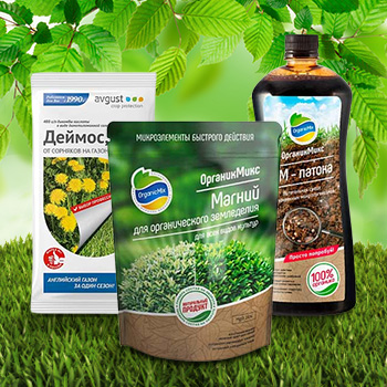 Удобрения для газона