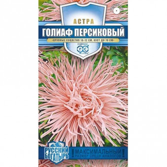 Астра Голиаф Персиковый Гавриш изображение 3