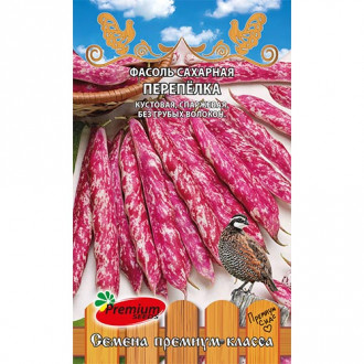 Фасоль спаржевая Перепелка Premium Seeds изображение 16