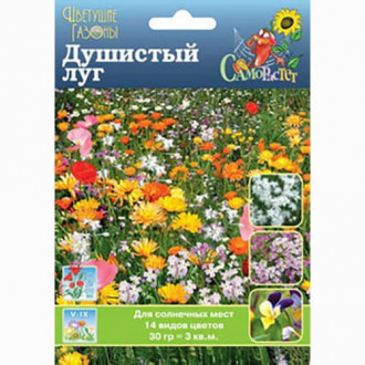 Газон цветущий Душистый луг, смесь окрасок Русский огород НК изображение 5
