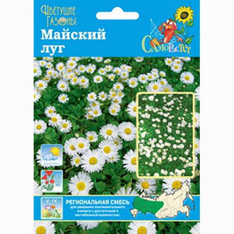 Газон цветущий Майский луг Русский огород НК изображение 4