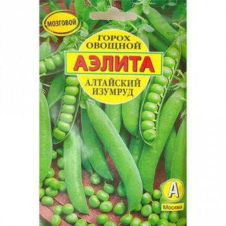 Горох овощной Алтайский изумруд Аэлита изображение 2