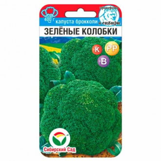 Капуста брокколи Зеленые колобки Сибирский сад изображение 4