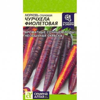 Морковь Чурчхела Фиолетовая Семена Алтая изображение 3