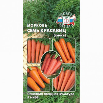 Морковь Семь Красавиц, смесь сортов Седек изображение 2