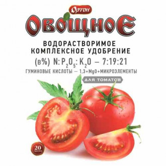 Удобрения с гуматом овощное для томатов изображение 3
