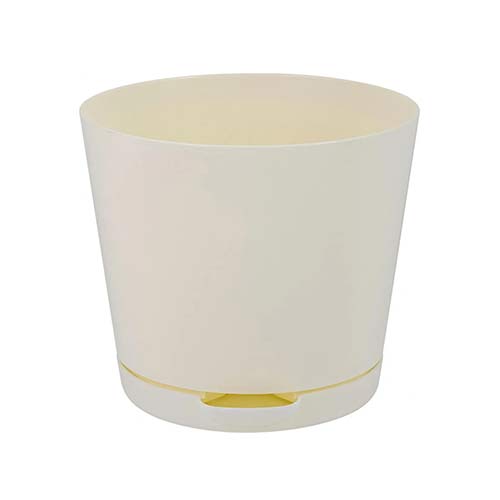 Горшок для цветов Easy Grow D 120 с прикорневым поливом Сливочный изображение 1 артикул 85265