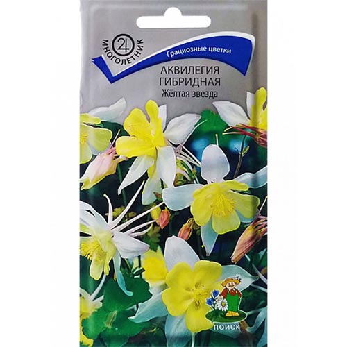 Аквилегия Желтая звезда Поиск изображение 1 артикул 92846