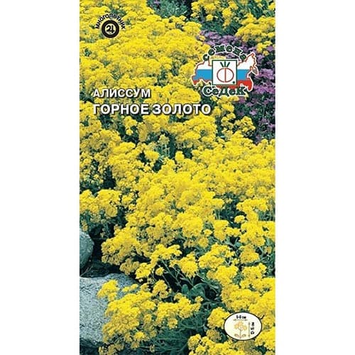 Алиссум Горное золото Седек изображение 1 артикул 93626