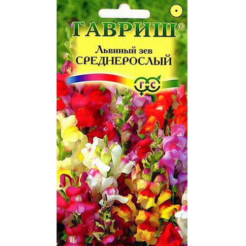 Антирринум (львиный зев) Среднерослый, смесь окрасок Гавриш изображение 1 артикул 91906