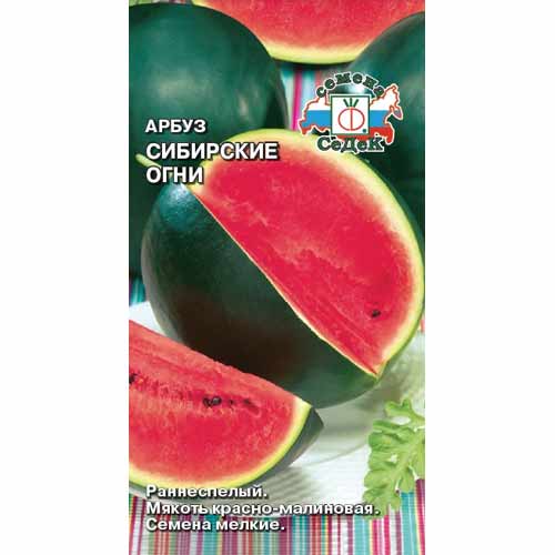 Арбуз Сибирские огни Седек изображение 1 артикул 40449
