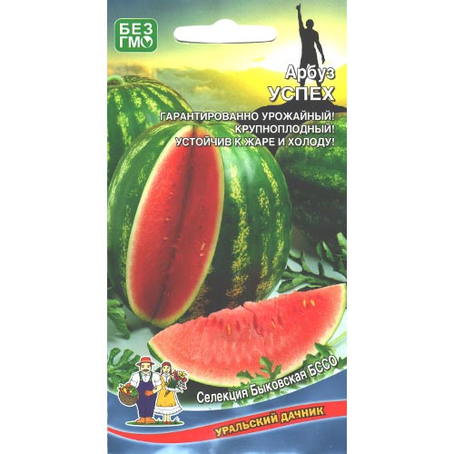 Арбуз Успех Уральский дачник изображение 1 артикул 94446