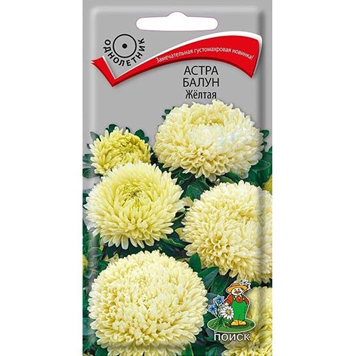 Астра Балун Желтая Поиск изображение 1 артикул 92870