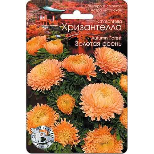 Астра китайская Хризантелла Золотая осень Биотехника изображение 1 артикул 74064