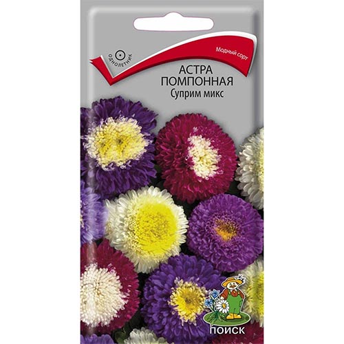 Астра Суприм, смесь окрасок Поиск изображение 1 артикул 92885