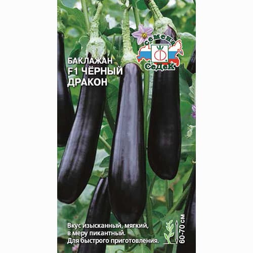 Баклажан Черный дракон F1 Седек изображение 1 артикул 71614