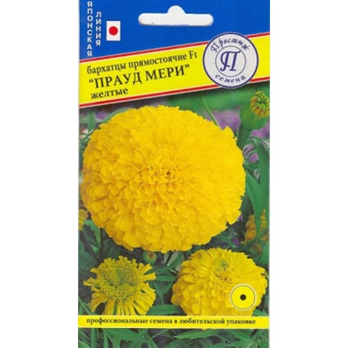 Бархатцы Прауд Мэри оранжевые F1 Престиж изображение 1 артикул 81309