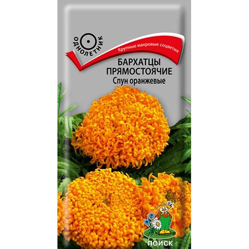 Бархатцы Спун оранжевые Поиск изображение 1 артикул 92908