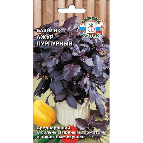 Базилик Ажур пурпурный Седек изображение 1 артикул 93264