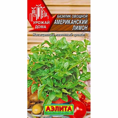 Базилик Американский лимон Аэлита изображение 1 артикул 40007
