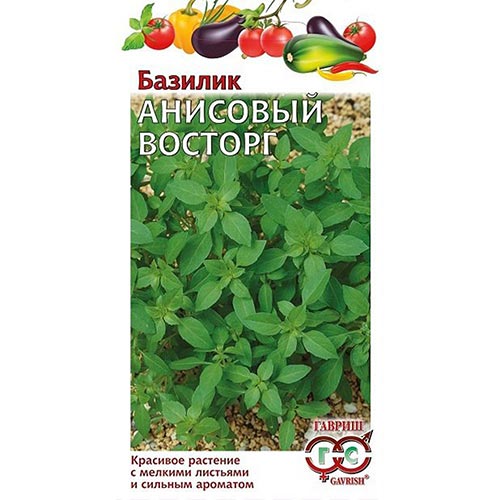 Базилик Анисовый восторг Гавриш изображение 1 артикул 91637