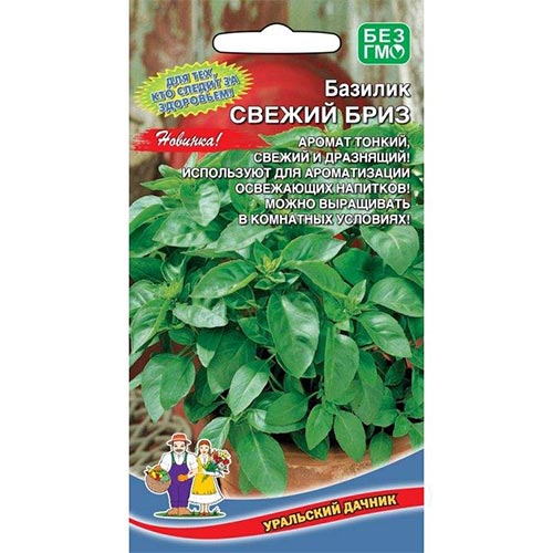 Базилик Свежий бриз Уральский дачник изображение 1 артикул 94460
