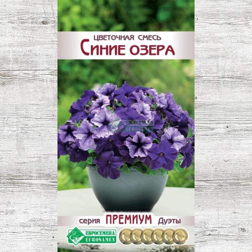 Цветочная смесь Синие озера, смесь окрасок артикул фото 1 Цветочная смесь Синие озера, смесь окрасок изображение 1 артикул 83429