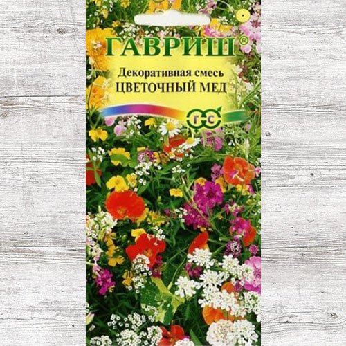 Декоративная смесь Цветочный мед, смесь окрасок Гавриш изображение 1 артикул 66066
