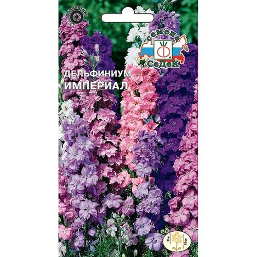 Дельфиниум Империал, смесь окрасок Седек изображение 1 артикул 93767