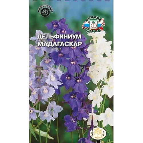 Дельфиниум Мадагаскар, смесь окрасок Седек изображение 1 артикул 93768