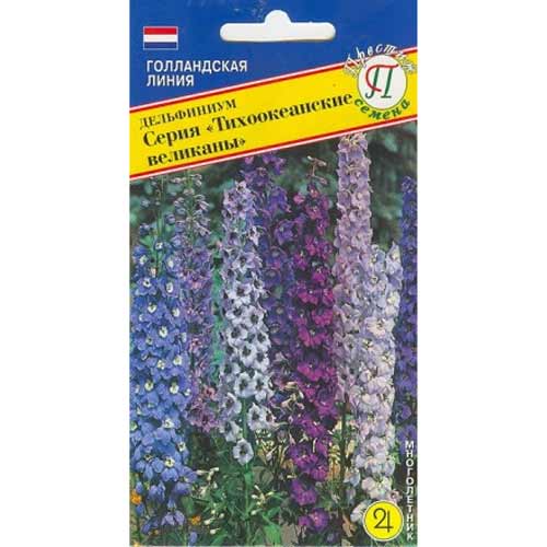 Дельфиниум тихоокеанские великаны, смесь окрасок Престиж артикул фото 1 Дельфиниум тихоокеанские великаны, смесь окрасок Престиж изображение 1 артикул 73644