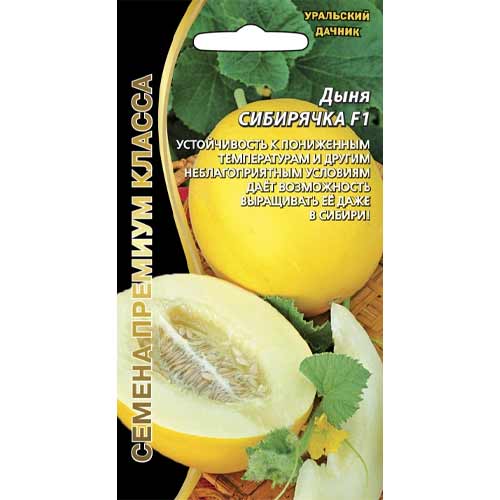 Дыня Сибирячка F1 артикул фото 1 Дыня Сибирячка F1 изображение 1 артикул 71742