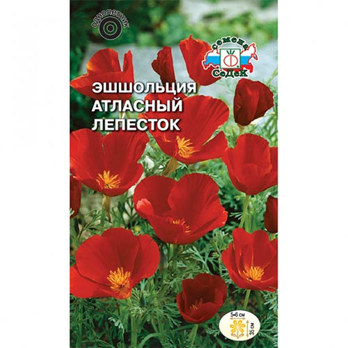 Эшшольция Атласный лепесток Седек изображение 1 артикул 94024