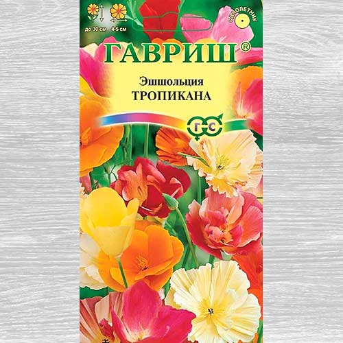 Эшшольция Тропикана, смесь окрасок Гавриш артикул фото 1 Эшшольция Тропикана, смесь окрасок Гавриш изображение 1 артикул 82466
