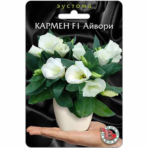 Эустома горшечная Кармен Айвори F1 Биотехника изображение 1 артикул 84681