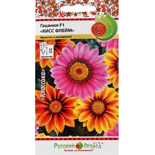 Гацания (газания) Кисс Флейм F1, смесь окрасок НК изображение 1 артикул 92484