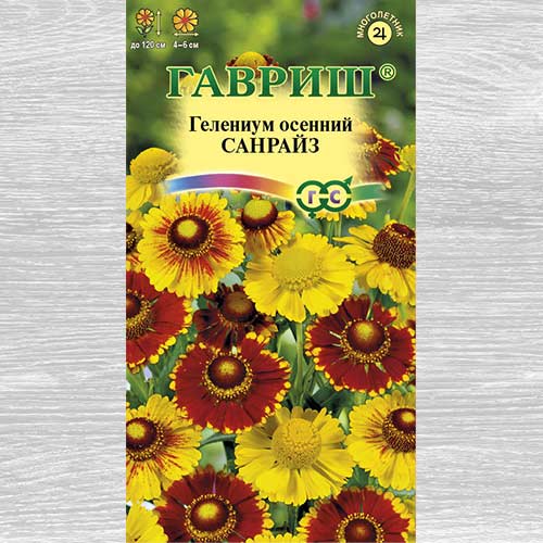 Гелениум Санрайз, смесь окрасок Гавриш изображение 1 артикул 82355