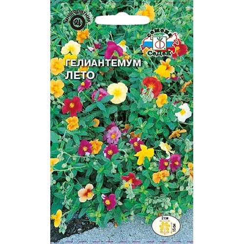 Гелиантемум (солнцецвет) Лето, смесь окрасок Седек изображение 1 артикул 93736