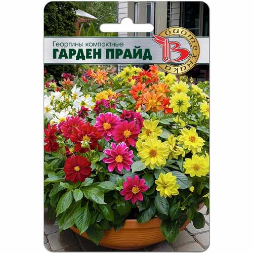 Георгины компактные Гарден Прайд Биотехника изображение 1 артикул 40420