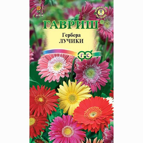 Гербера Лучики, смесь окрасок Гавриш изображение 1 артикул 66061