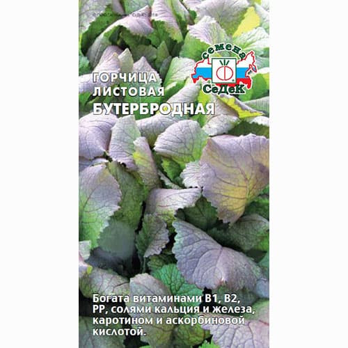 Горчица листовая Бутербродная Седек изображение 1 артикул 93306