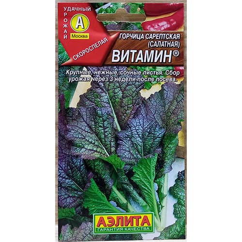 Горчица салатная Витамин Аэлита изображение 1 артикул 98218