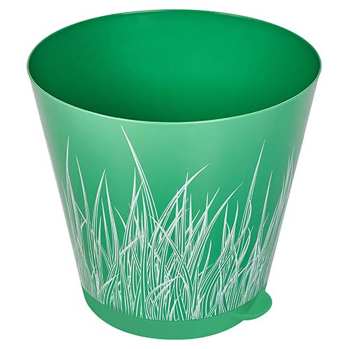 Горшок для цветов Easy Grow D 120 с прикорневым поливом Зеленая трава изображение 2 артикул 85259
