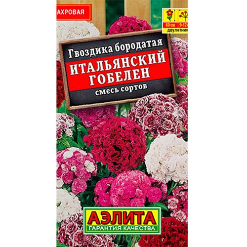 Гвоздика турецкая Итальянский гобелен, смесь окрасок Аэлита изображение 1 артикул 98926