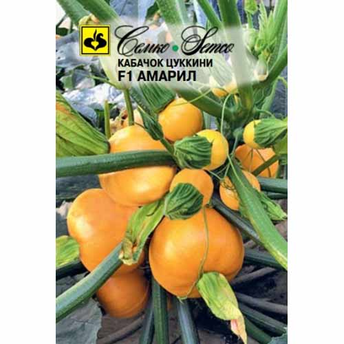 Кабачок цуккини Амарил F1 Семко изображение 1 артикул 40548