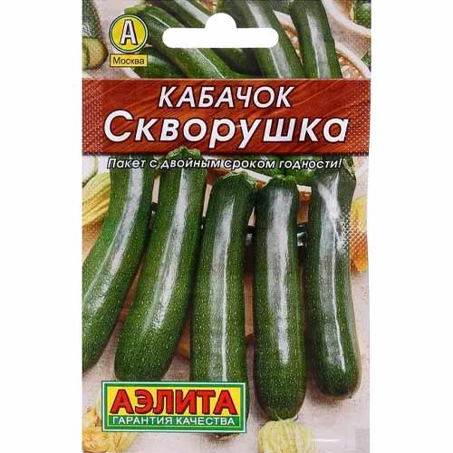 Кабачок цуккини Скворушка Аэлита артикул фото 1 Кабачок цуккини Скворушка Аэлита изображение 1 артикул 40054