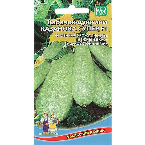 Кабачок Казанова супер F1 Уральский дачник изображение 1 артикул 94510