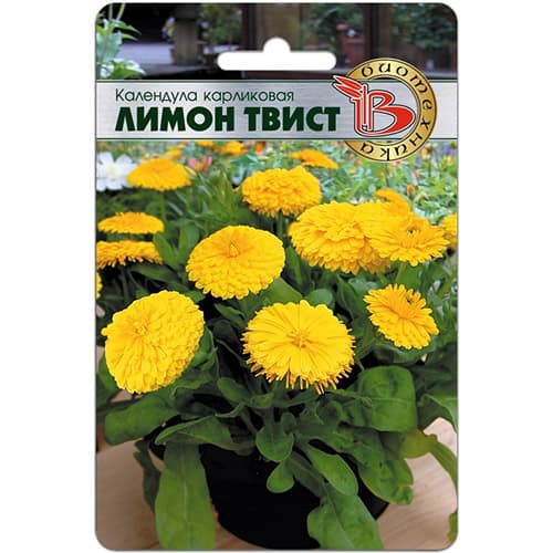 Календула карликовая Лимон Твист Биотехника изображение 1 артикул 97334